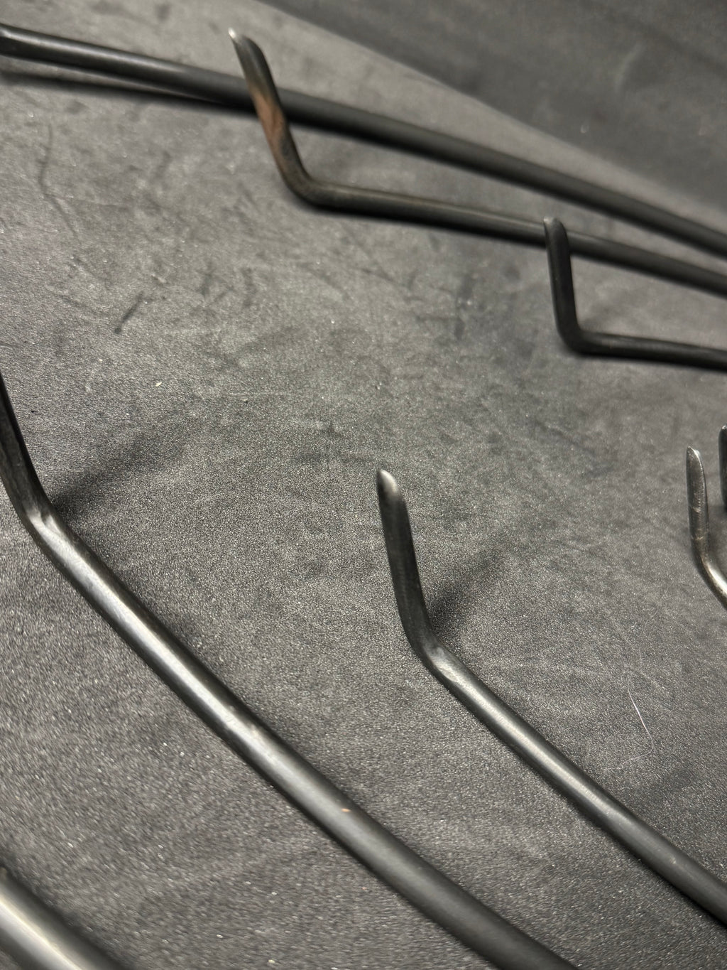 Kit 8 Leve PDR DX/SX Acciaio al Carbonio per Scatolato Cofani Alluminio – Punta