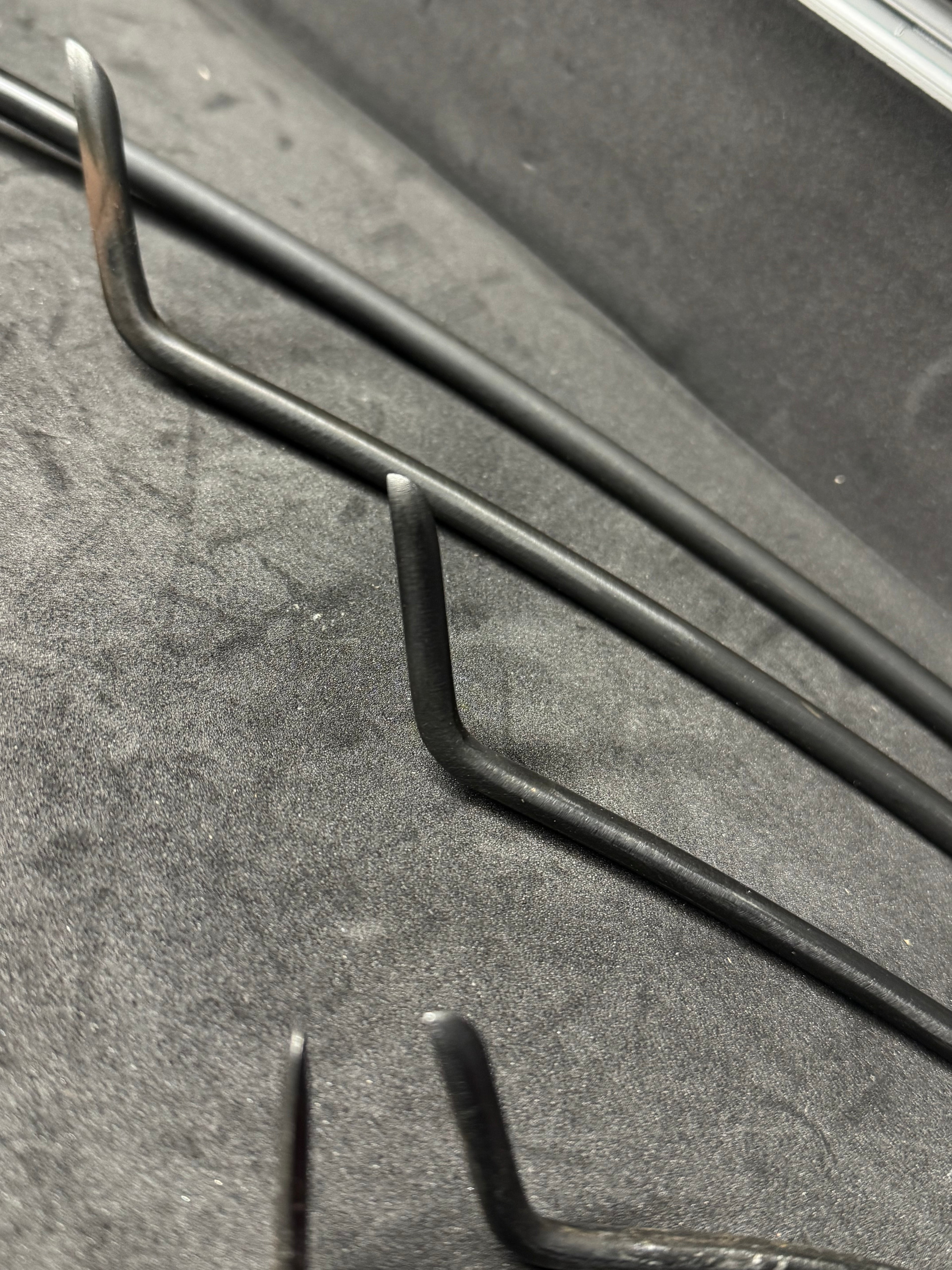 Kit 8 Leve PDR DX/SX Acciaio al Carbonio per Scatolato Cofani Alluminio – Punta