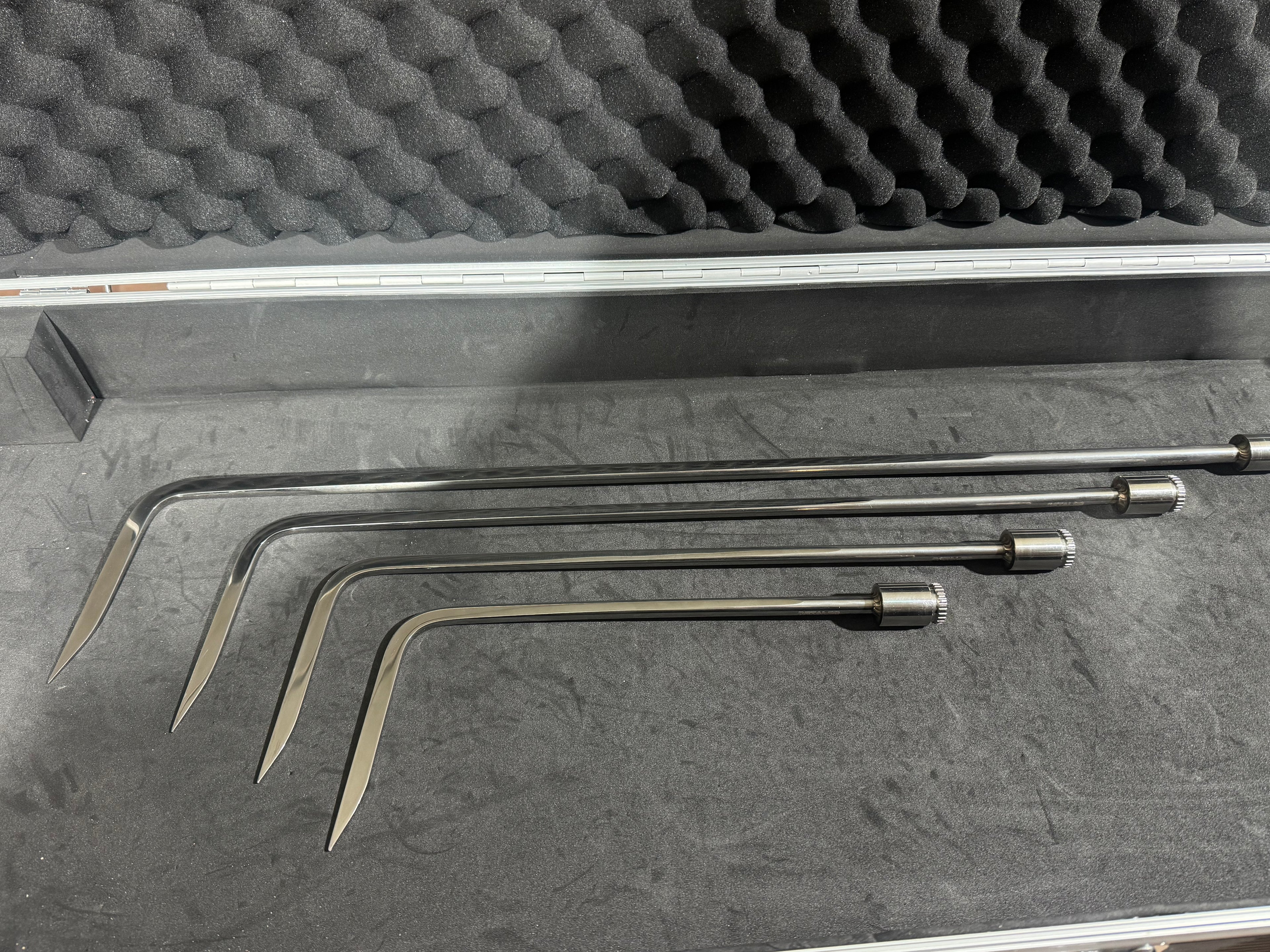 Kit 4 leve portiere appuntite 30/40/53/70 cm