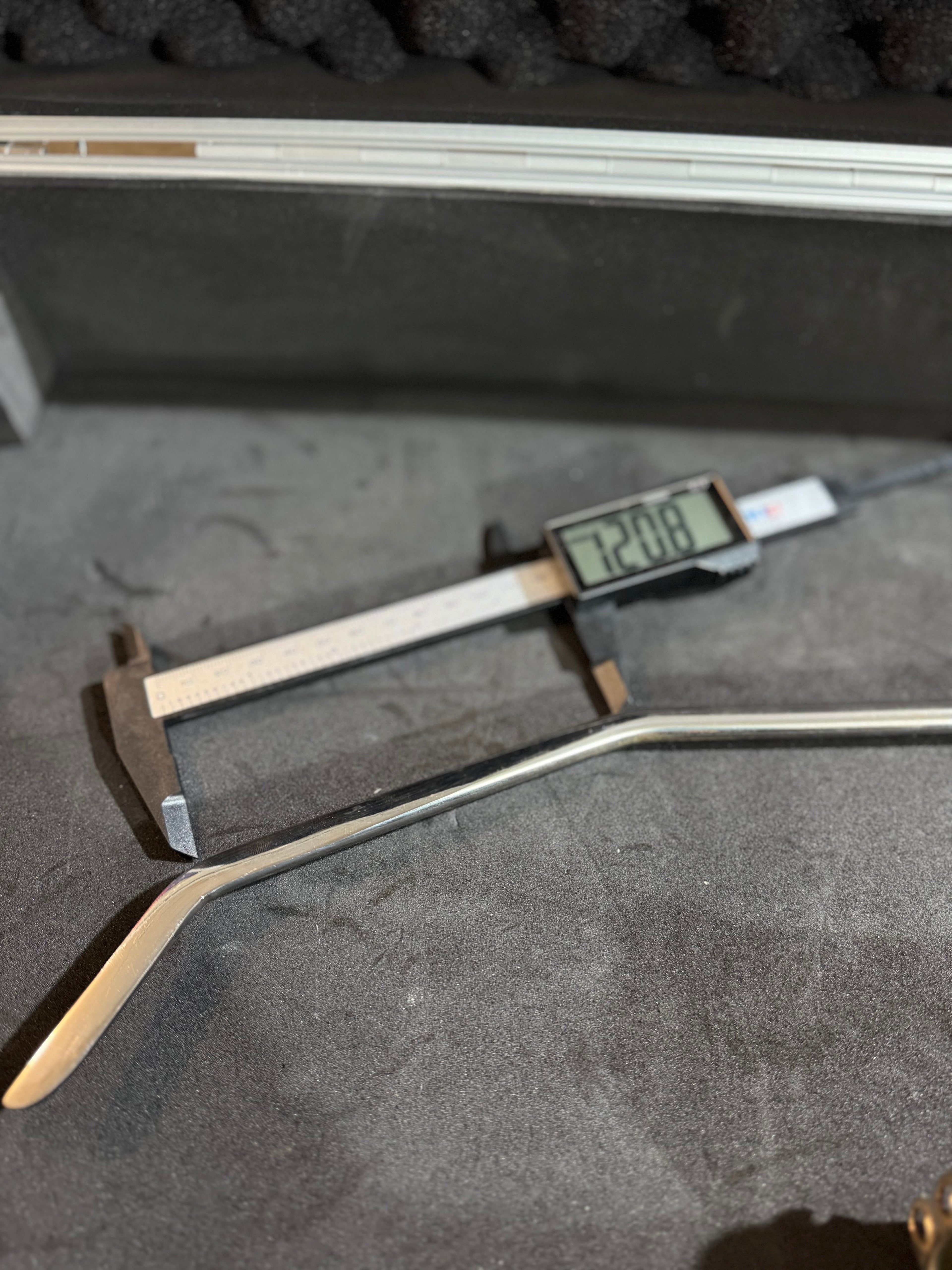 Leva PDR a Doppia Curva con Manico Girevole 360° – 60 cm – Ø 10 mm