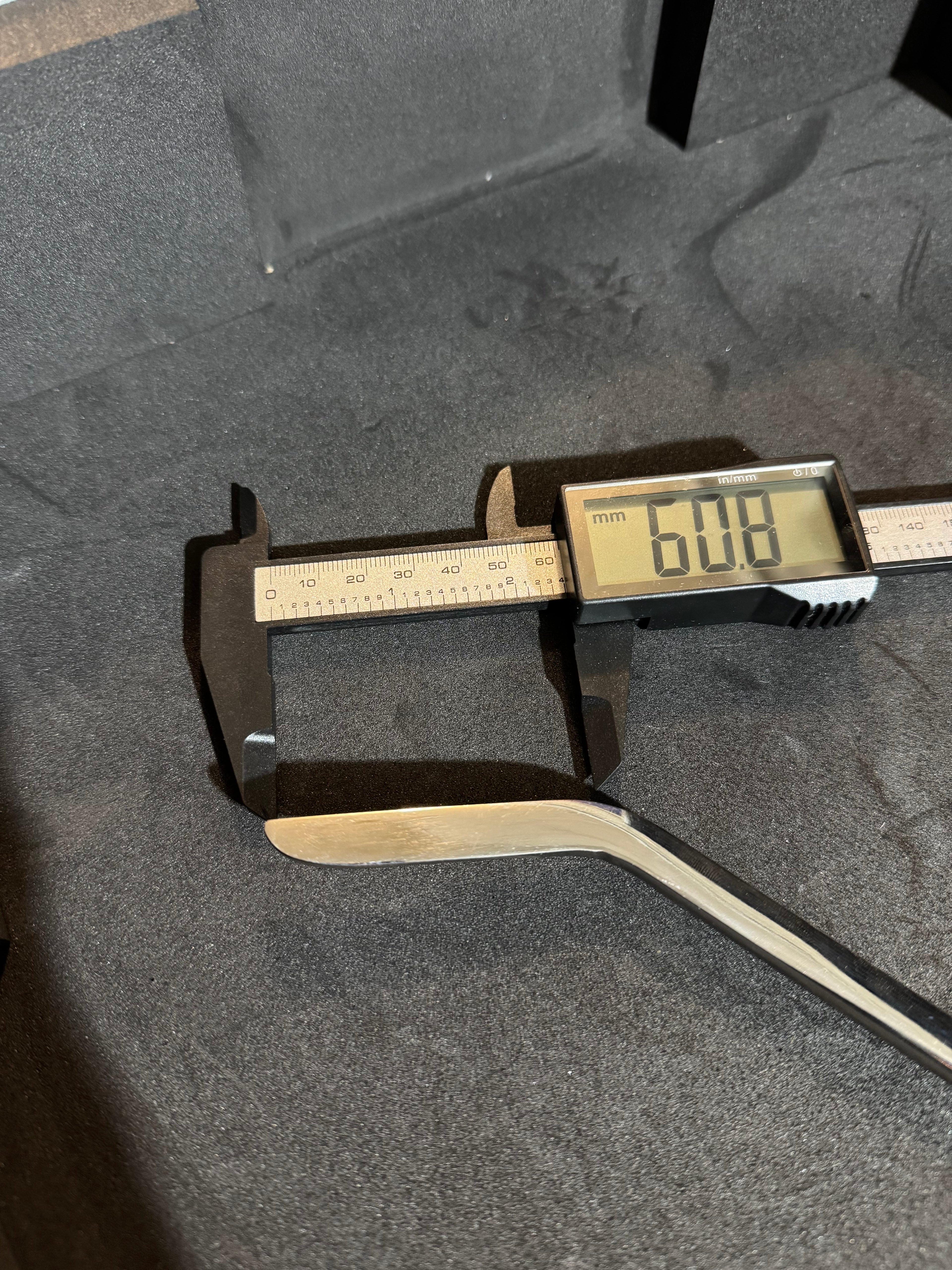 Leva PDR a Doppia Curva con Manico Girevole 360° – 60 cm – Ø 10 mm