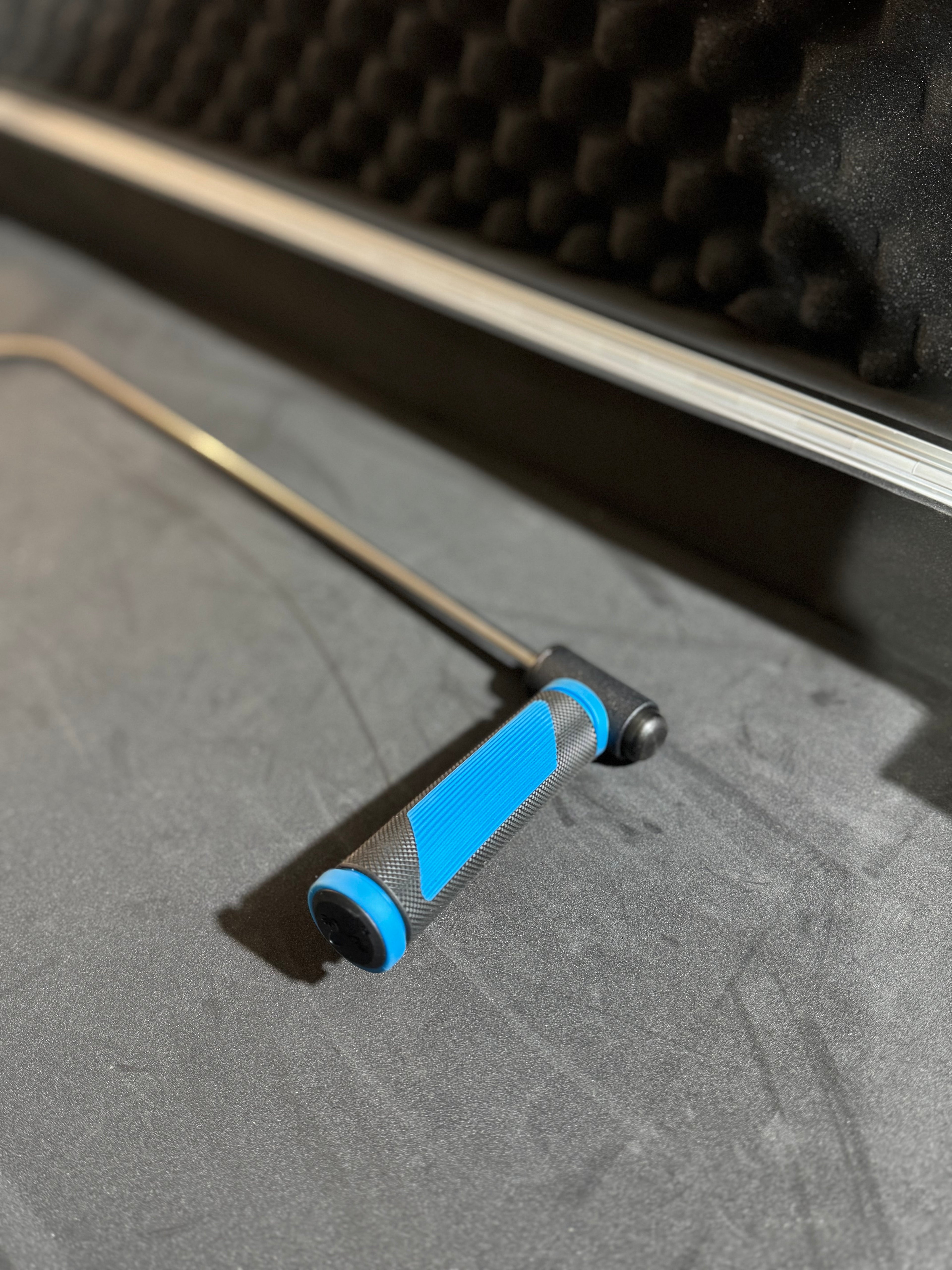 Leva PDR NewBalan in Acciaio Inossidabile 50 cm – Punta Curva 13 cm per Portiere con Manico 360°