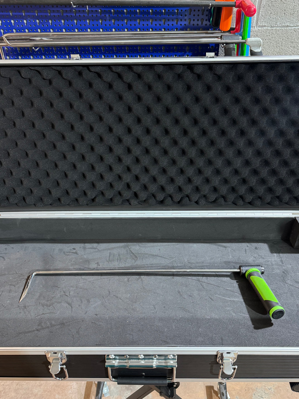 Leva PDR in Acciaio Inossidabile – 50 cm – Punta a 90° da 9 cm – Ø 9 mm – Manico Girevole 360°