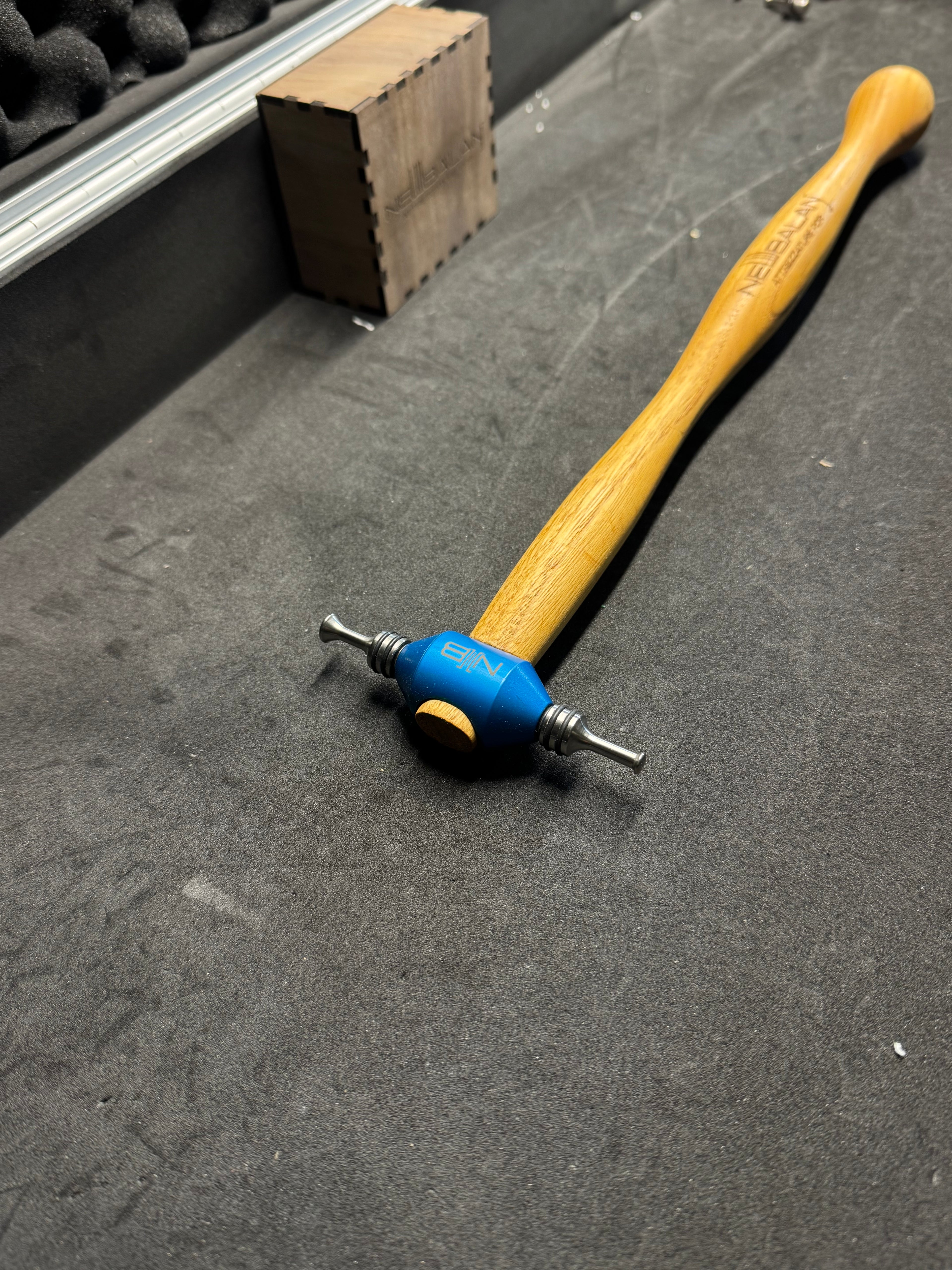 Martello PDR Blending NewBalan in Frassino con Punte in Titanio – Made in Italy