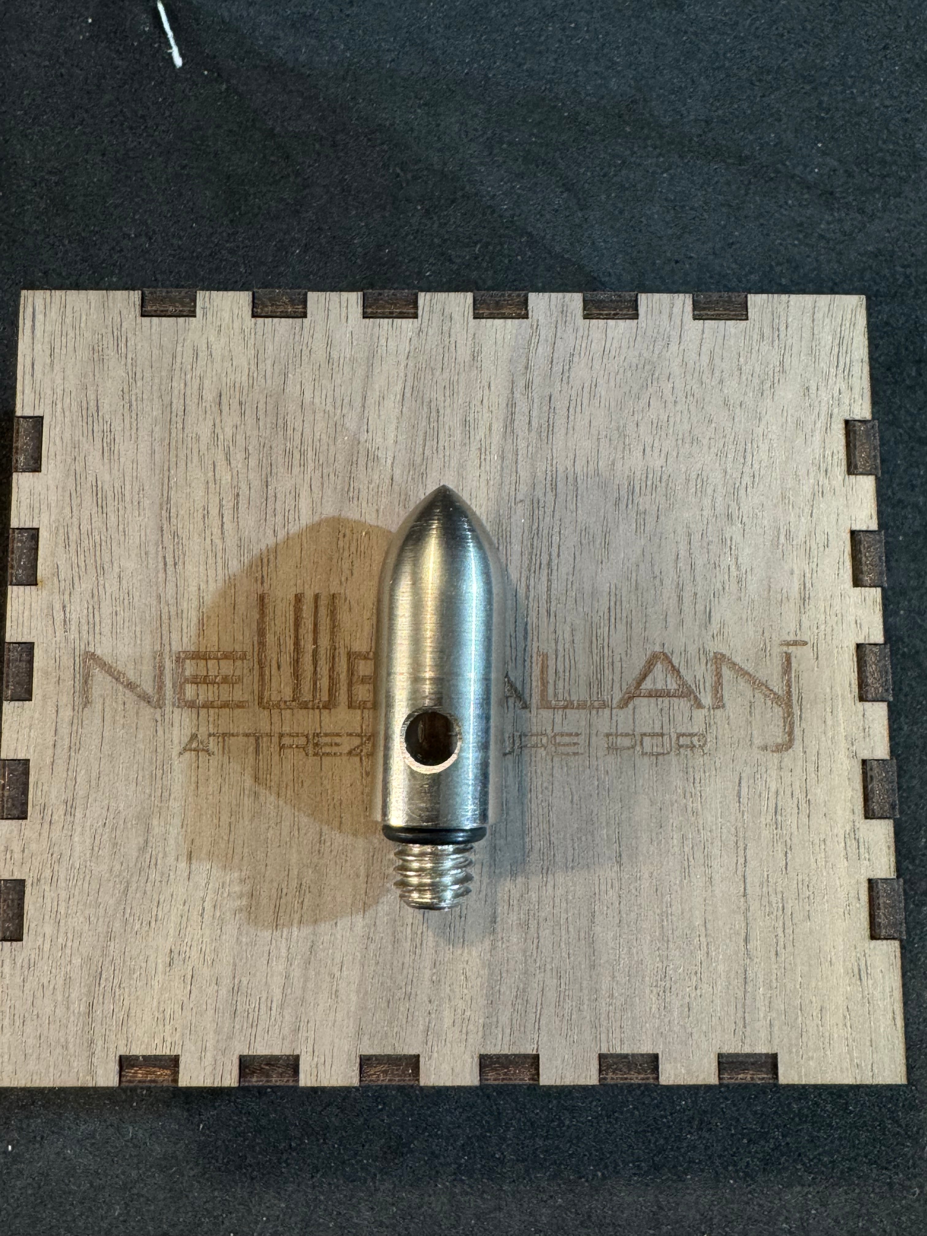 Punta pdr a proiettile  per asta da tetto 5/16 - 18 passo americano