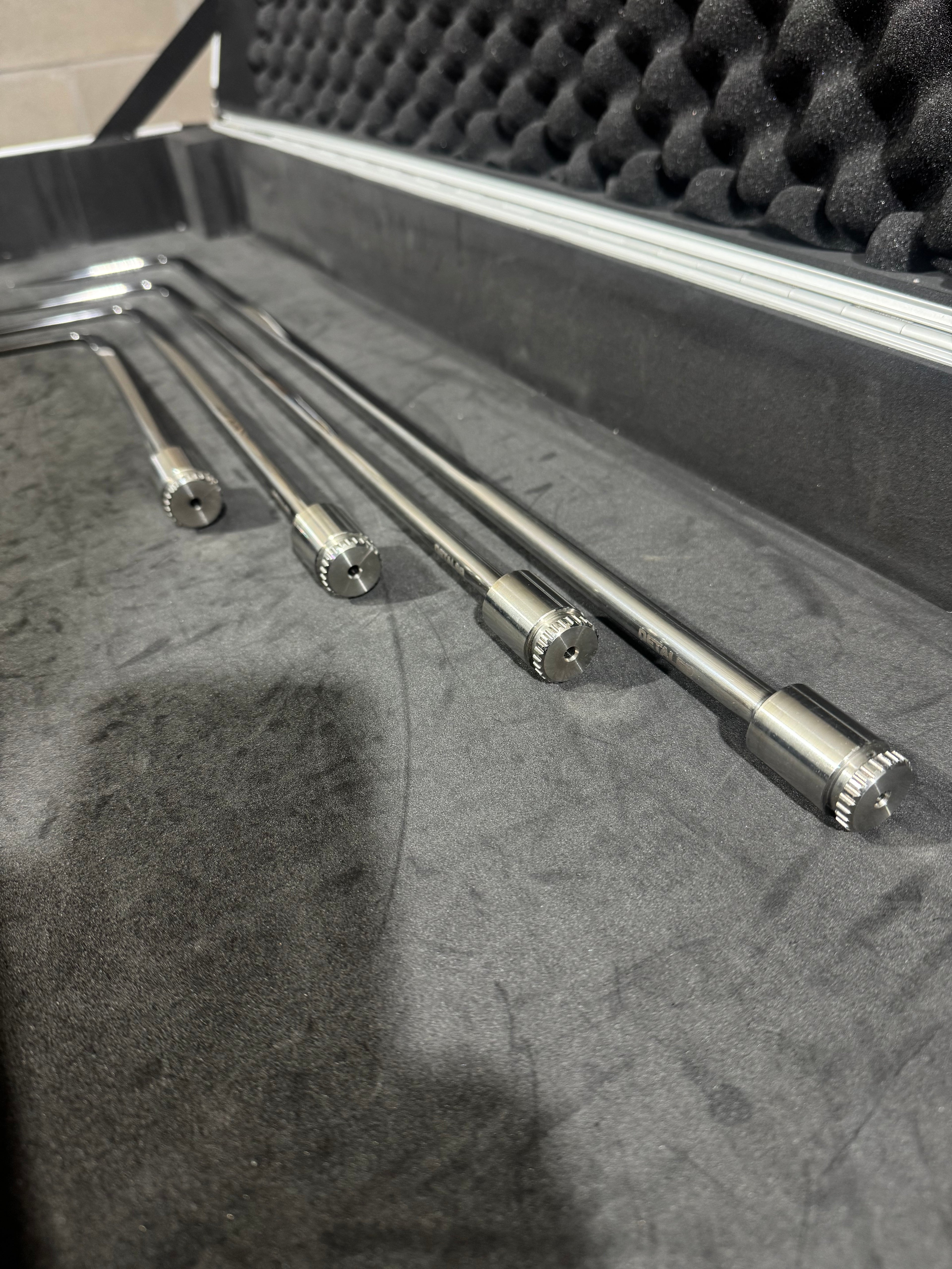 Kit 4 leve portiere appuntite 30/40/53/70 cm