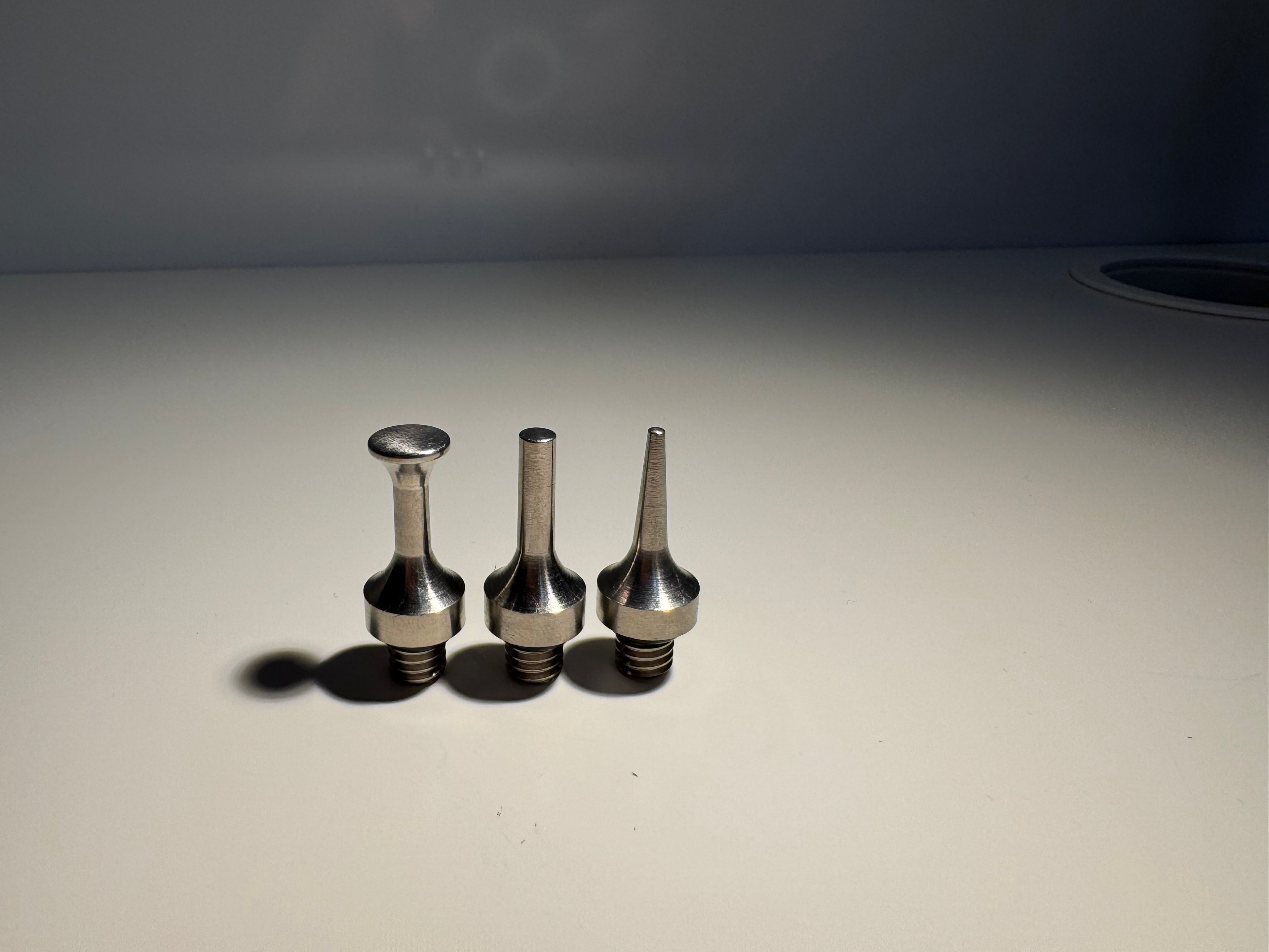 KIT PUNTE IN TITANIO – 2 mm / 4 mm / 10 mm