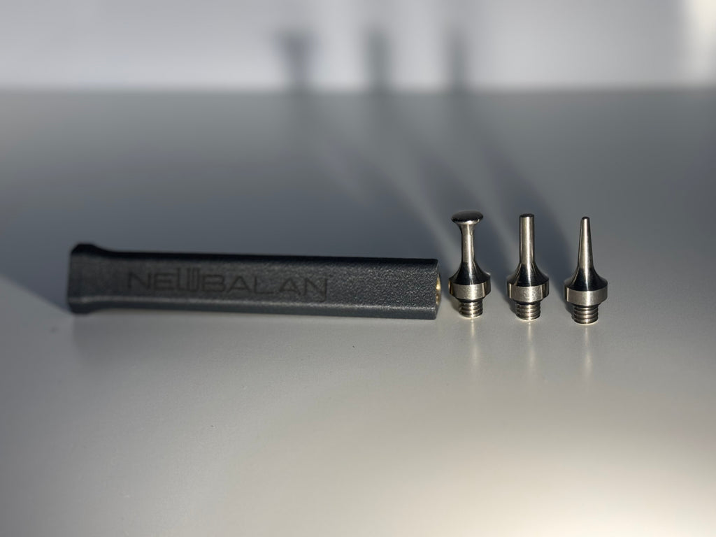 BLACK KNOCKDOWN + Titanium Tips