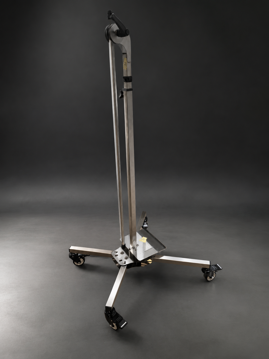 Cavalletto Lampada PDR in Acciaio Inox con Chiusura Rapida e Snodo Magnetico