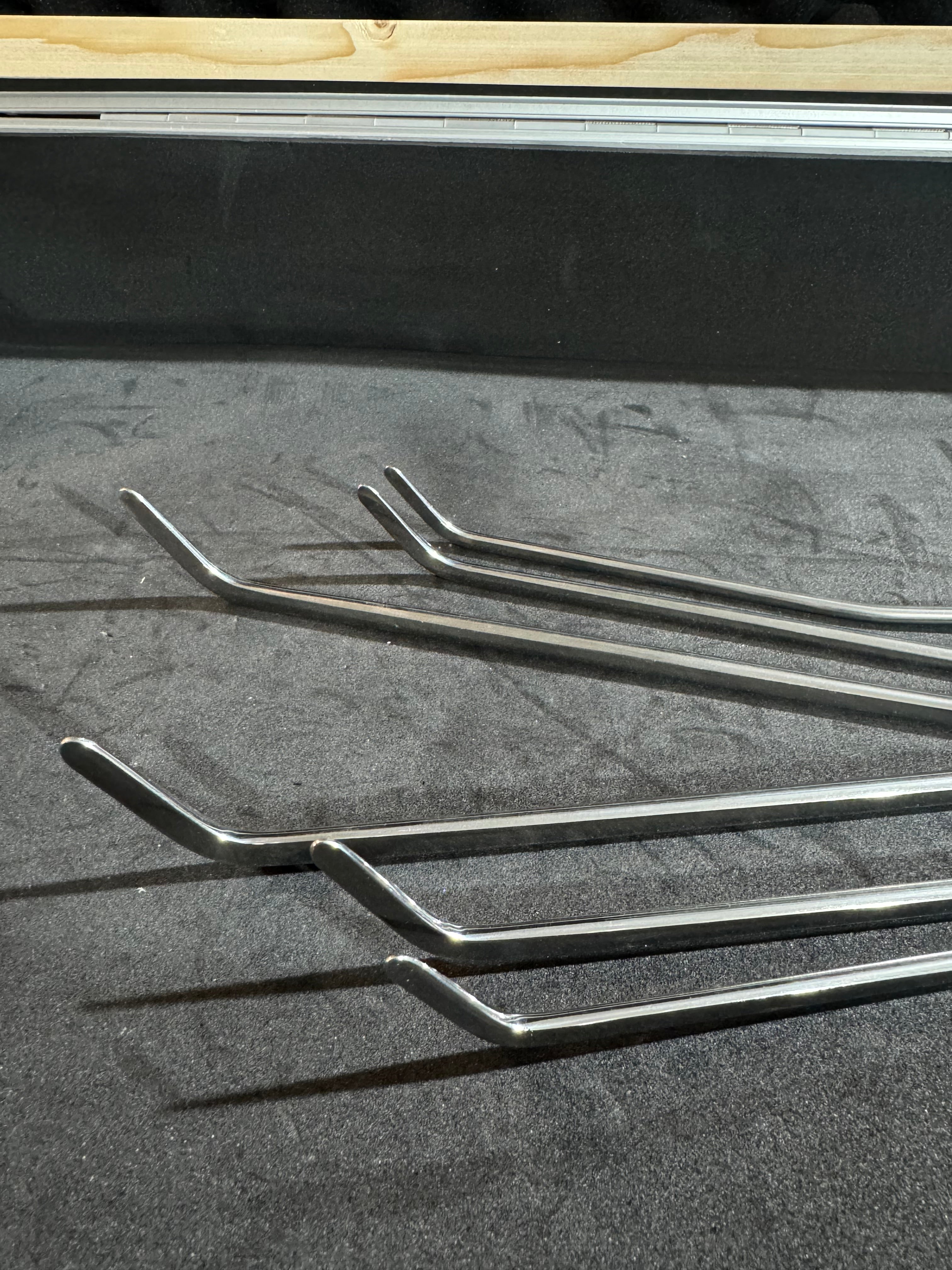 Kit 6 Leve PDR Detaler Destra/Sinistra per Scatolato  – Acciaio Inossidabile – 30/35/45 cm