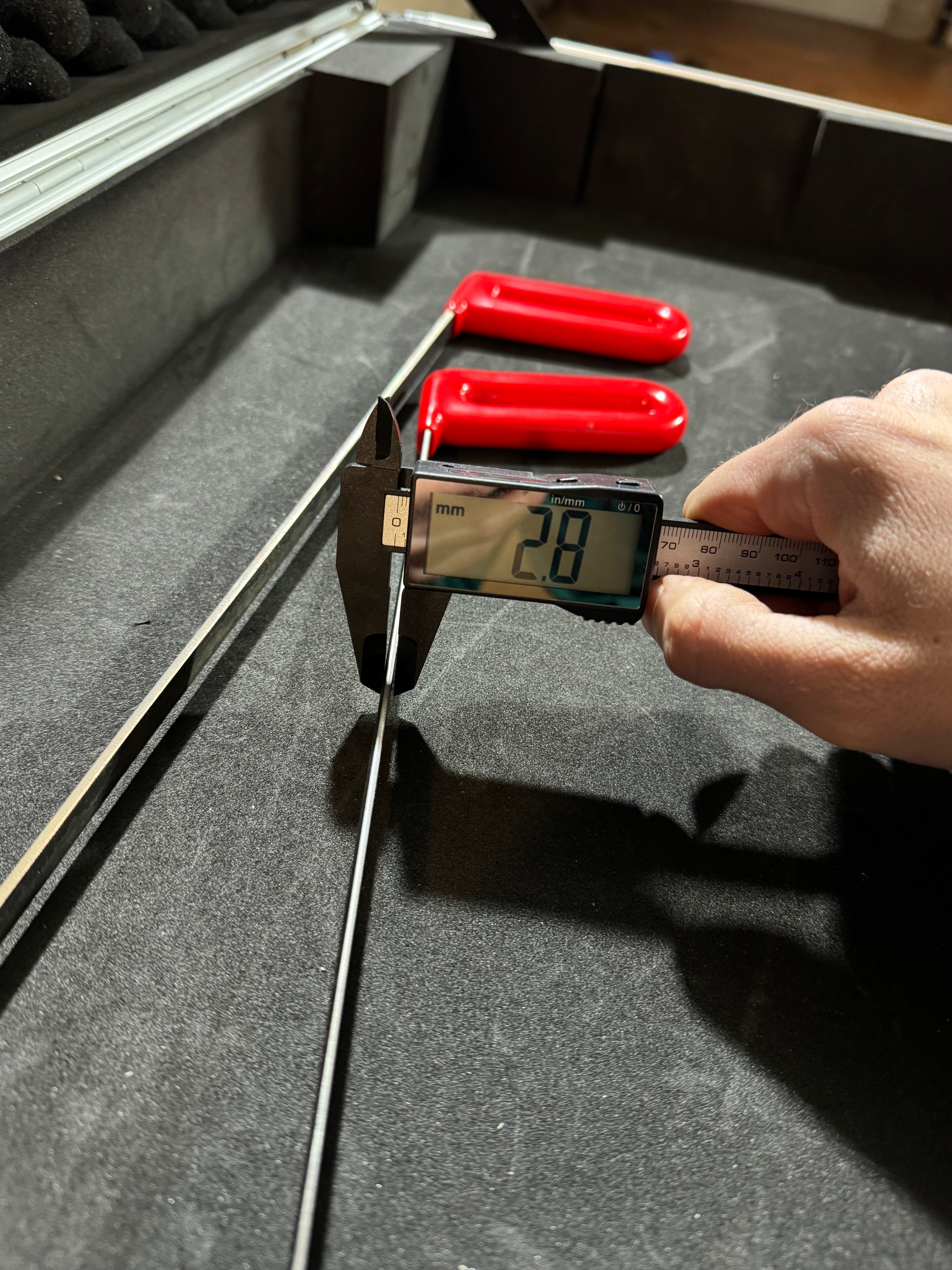 Kit Code di Balena in Acciaio al Carbonio – 15 / 35 / 70 cm – larghezza punta 33mm