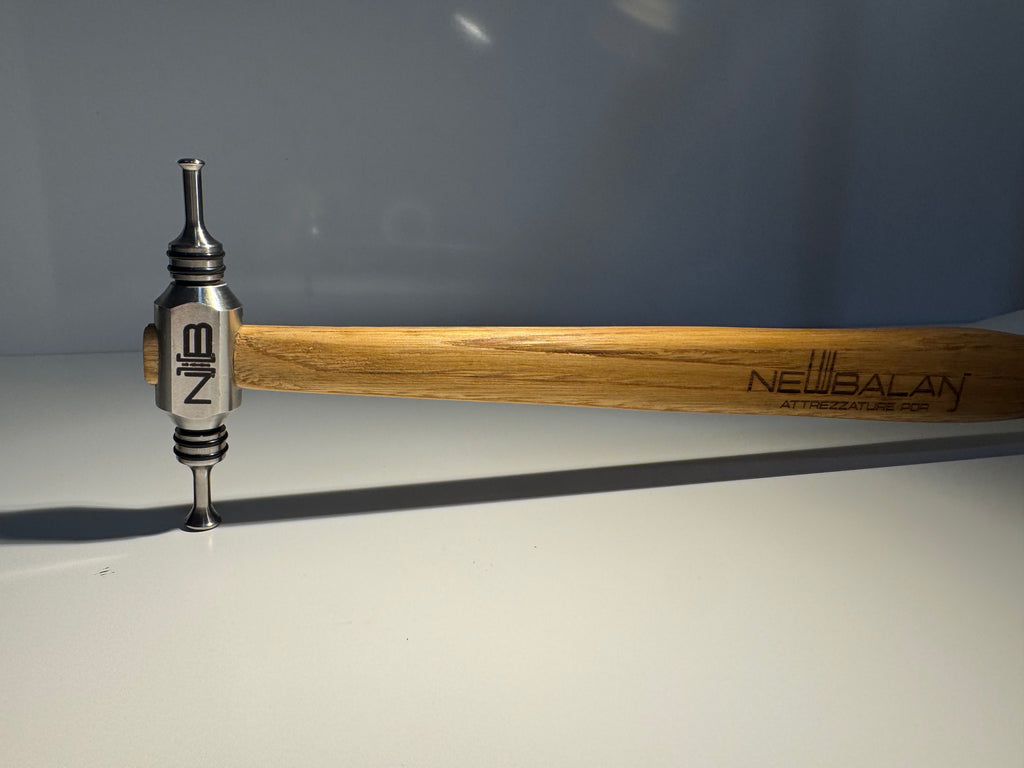 Martello Blending NewBalan 40cm - Prodotto artigianale italiano - Punte in Titanio