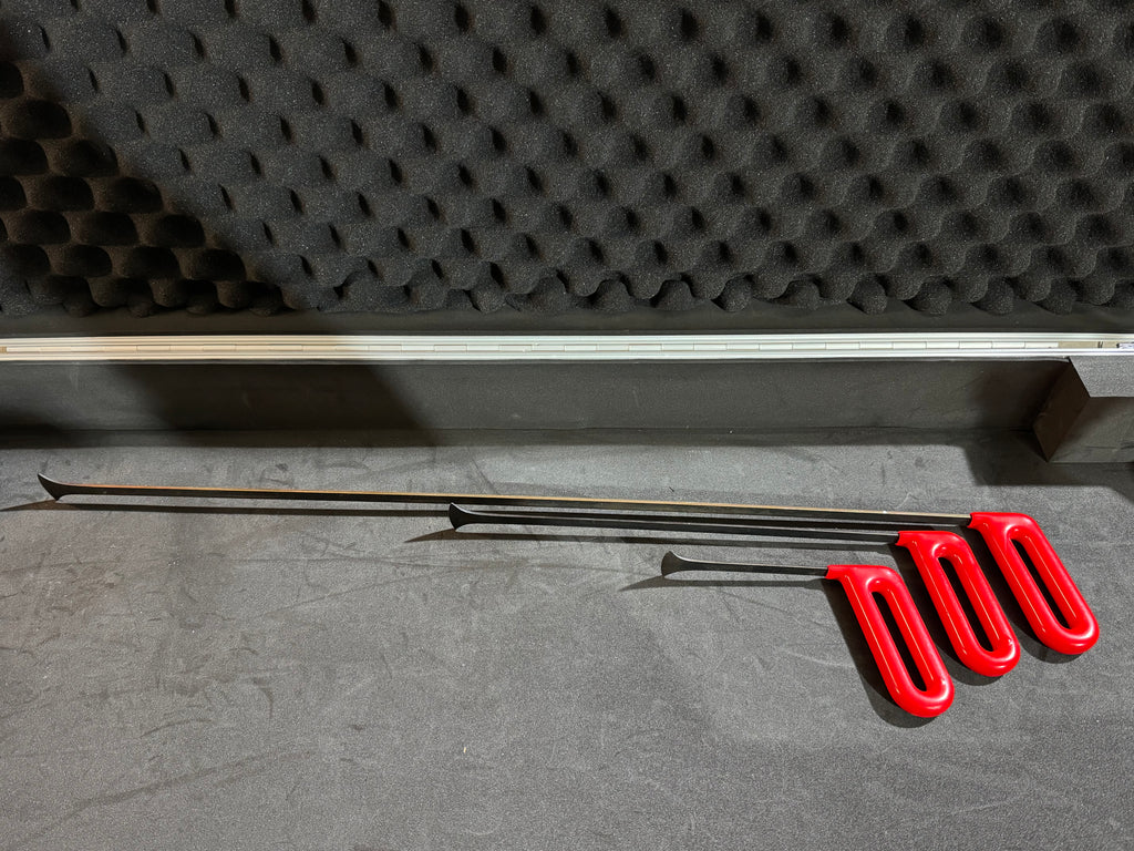 Kit Code di Balena in Acciaio al Carbonio – 15 / 35 / 70 cm – larghezza punta 33mm