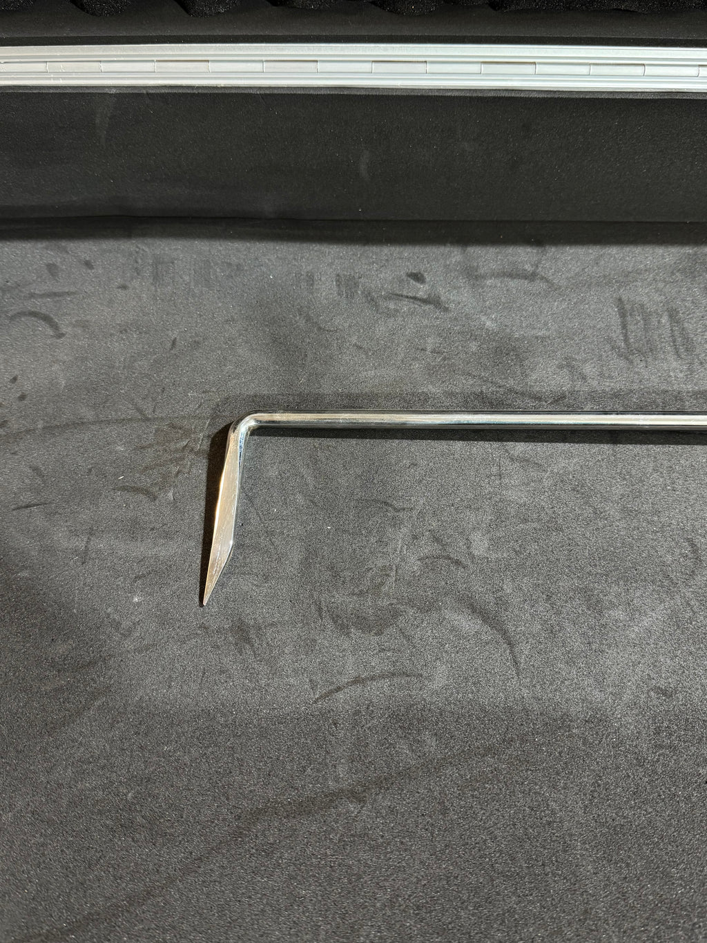 Leva PDR in Acciaio Inossidabile – 50 cm – Punta a 90° da 9 cm – Ø 9 mm – Manico Girevole 360°