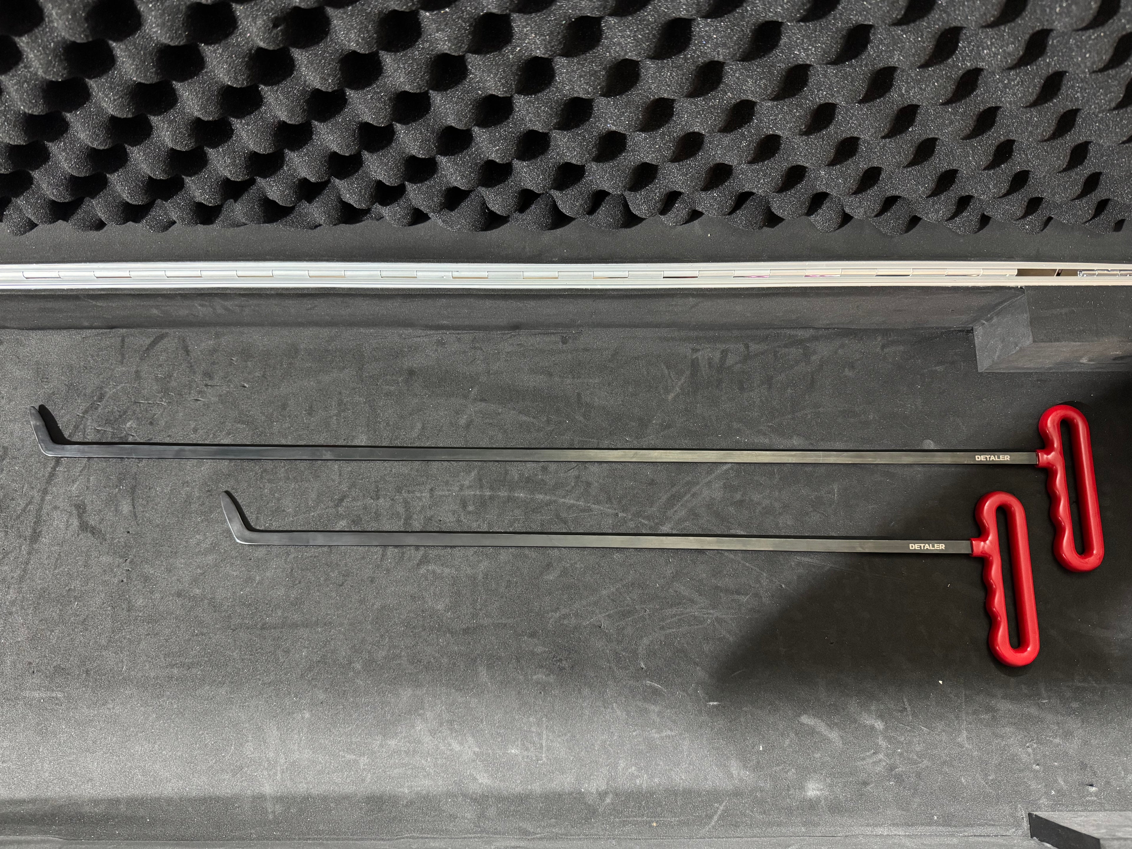 Kit Leve PDR Piatte 55 cm + 75 cm in acciaio al carbonio per scatolati e portiere