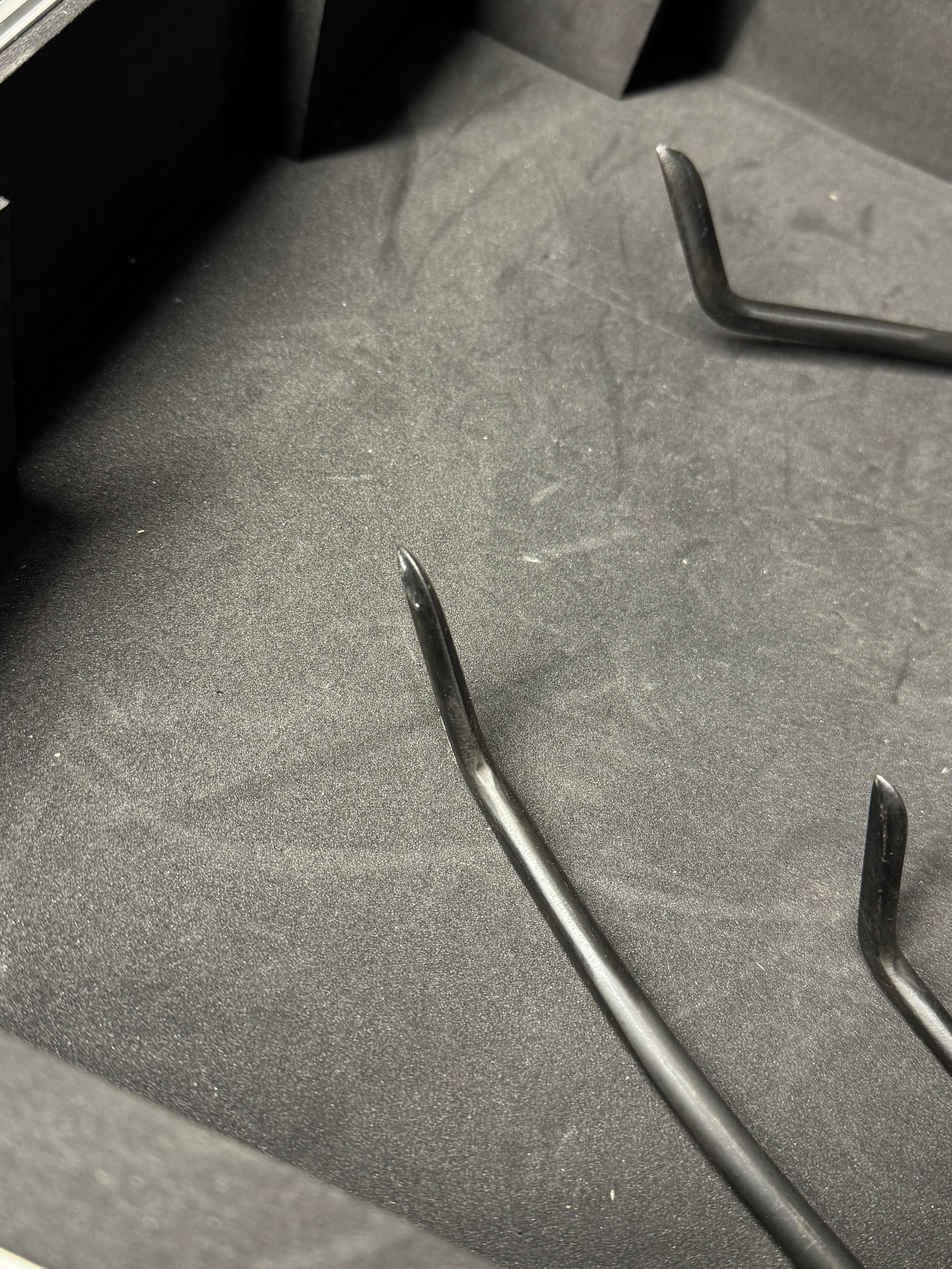 Kit 8 Leve PDR DX/SX Acciaio al Carbonio per Scatolato Cofani Alluminio – Punta