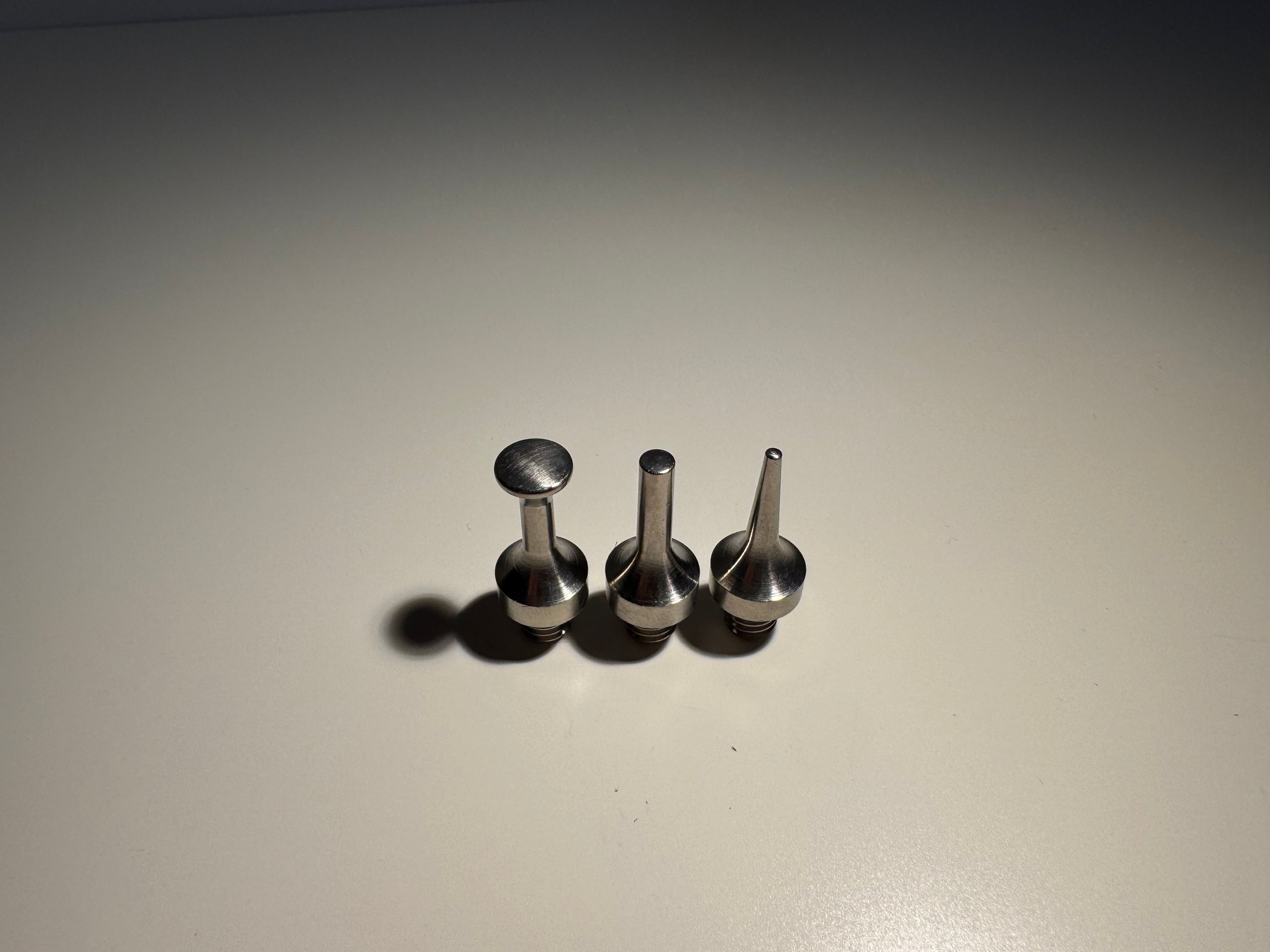 KIT PUNTE IN TITANIO – 2 mm / 4 mm / 10 mm