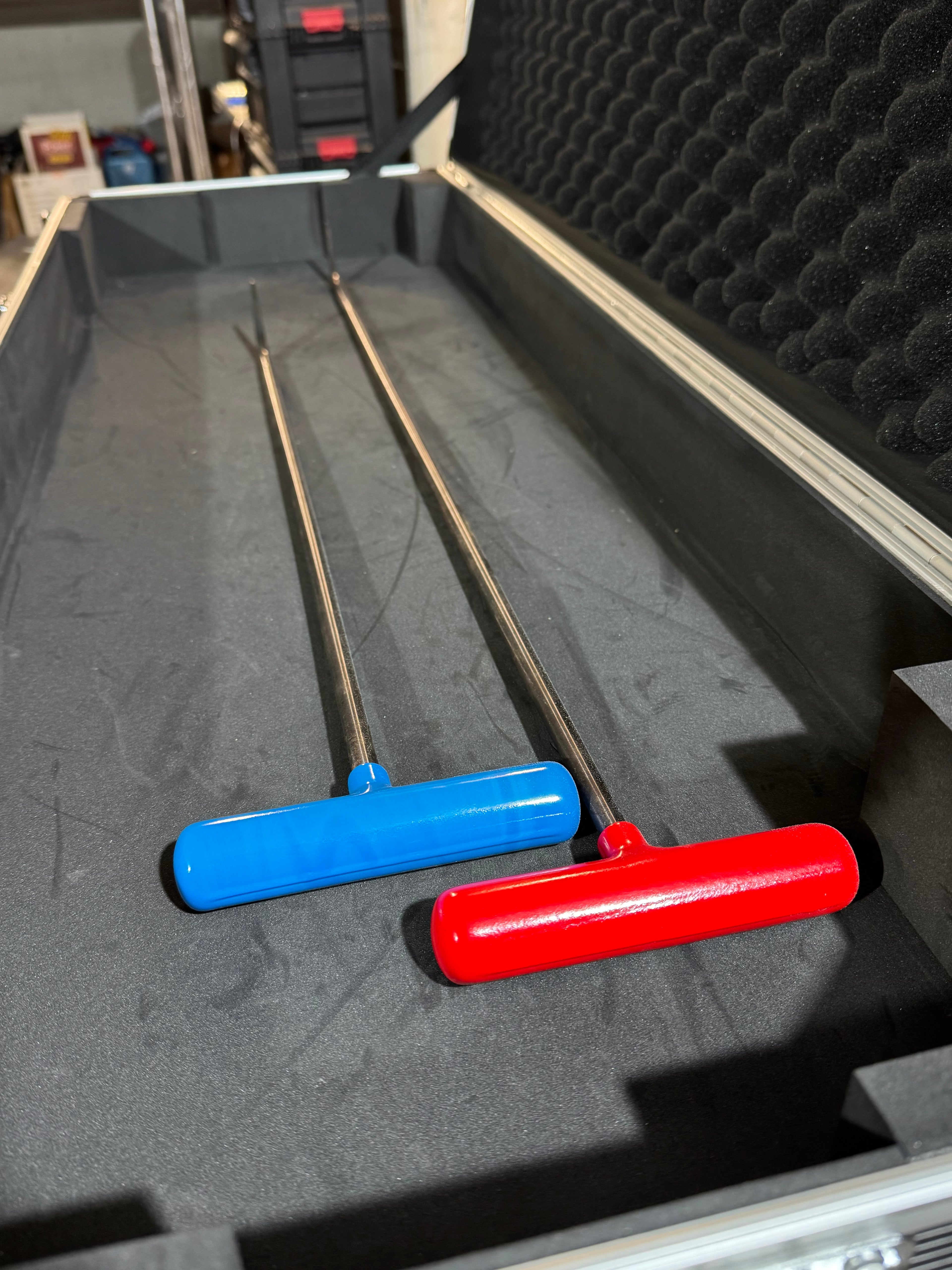 Kit 2 Leve PDR in Acciaio al Carbonio – 60 e 85 cm – Punta 6 cm – Ø 10 mm