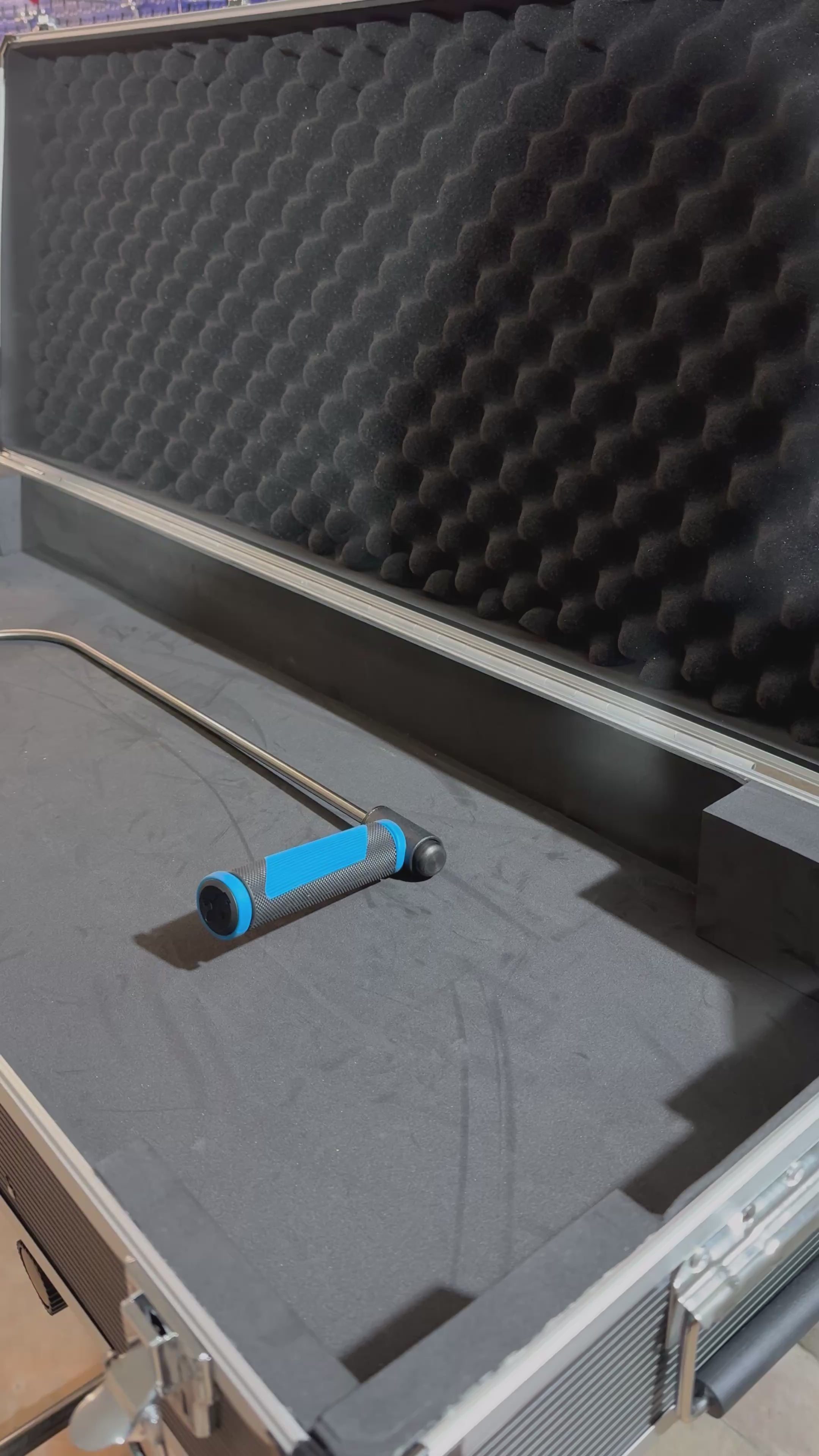 Leva PDR NewBalan in Acciaio Inossidabile 50 cm – Punta Curva 13 cm per Portiere con Manico 360°