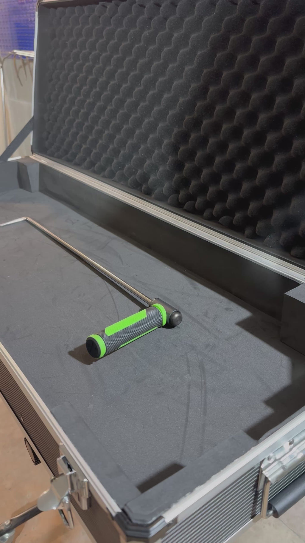 Leva PDR in Acciaio Inossidabile – 50 cm – Punta a 90° da 9 cm – Ø 9 mm – Manico Girevole 360°